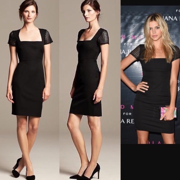 Banana Republic Dresses & Skirts - Roland Mouret for BR perforated capsleeve dress00P